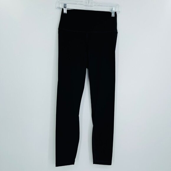 Everlane renew ankle high rise leggings black recycled nylon size Medium - Picture 1 of 8
